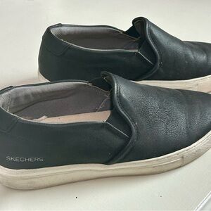 Skechers Women's Black Slip-On Sneakers